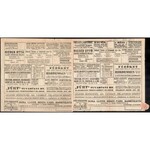 1923 4 db Távirat, közte 3 tele dekoratív reklámokkal / 4 Telegramms, 3 with advertisements