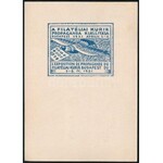 1931 A Zeppelin magyarországi látogatásának emlékére levélzáró futott alkalmi levelezőlapon ...