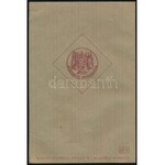 ~1935 Dísztávirat eredeti borítékkal / Decorative telegram
