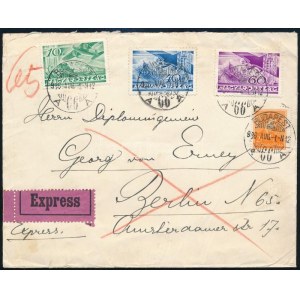 1936 Expressz levél Berlinbe / Express cover to Berlin