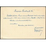 1936 Levelezőlap GESZTERED postaügynökségi bélyegzéssel / Postcard with postal agency postmark