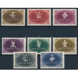 1945 Szakszervezet I. sor (12.000) / Mi 844-851