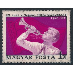 1971 Úttörő, Gál Ferenc grafikusművész ebben a formában kiadatlan eredeti bélyegterve ...