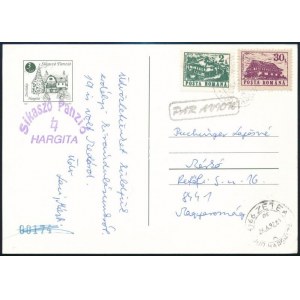 1992 Zetelaka magánposta díjjegyes levelezőlap futva
