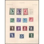 Ausztria + területek gyűjtemény 1850-1938 Gobát előnyomott albumban jó kiadásokkal közte sok postatiszta...
