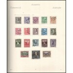 Ausztria + területek gyűjtemény 1850-1938 Gobát előnyomott albumban jó kiadásokkal közte sok postatiszta...