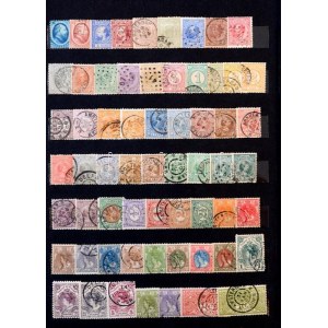Hollandia és gyarmatok 1864-2006 gyűjtemény 2 db A4-es berakóban, 1753 klf bélyeg, 1 bélyegfüzet, 2 klf blokk...