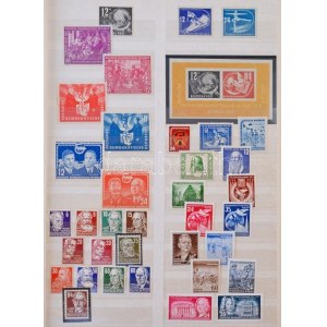 NDK tartalmas postatiszta gyűjtemény 1949-től 1980-ig Abria berakóban. Összesen 950 klf bélyeg, 30 blokk és 17 kisív...