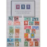 NDK tartalmas postatiszta gyűjtemény 1949-től 1980-ig Abria berakóban. Összesen 950 klf bélyeg, 30 blokk és 17 kisív...