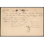 1872 2kr díjjegyes levelezőlap / PS-card zöld / green (KIM)POLUNG (Moldvahosszúmező, Bukovina...