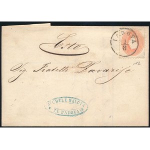 1861 5sld levélen / on cover PADOVA