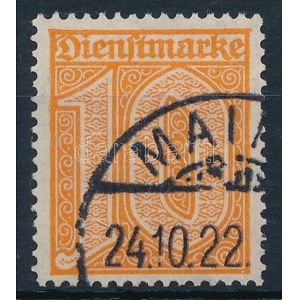 1921 Dienstmarken Mi 65 (EUR 600,-)