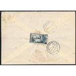 1953 Ajánlott levél Triesztből Nürnberg / Registered cover from Trieste to Nürnberg