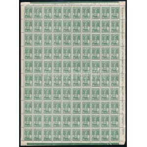 1937 Mi 578 teljes ív / complete sheet