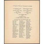 1931 A Független Művészek Társasága IV-ik kiállításának katalógusa. Nemzeti Szalon 1931. november hó...