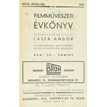 1948 Filmművészeti évkönyv. XXVIII. évf. Szerk.: Lajta Andor. Bp., Szerzői kiadás,447 p. Korabeli reklámokkal...