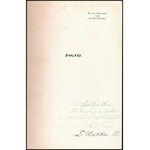Werner Füssmann-Dr. Béla Mátéka: Franz Liszt. A két szerző, Werner Füssmann és Dr...