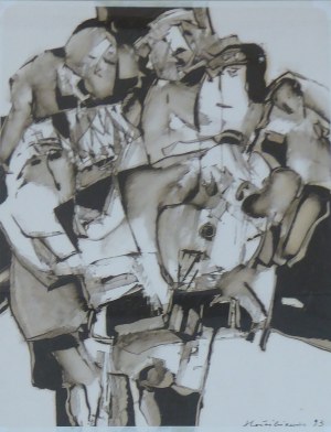 Kazimierz Hałajkiewicz (1936-1994), Muzykanci, 1993