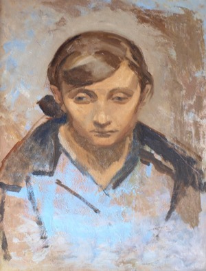 Stanisław Czajkowski (1878-1954), Portret młodej kobiety Ireny Nasalikówny