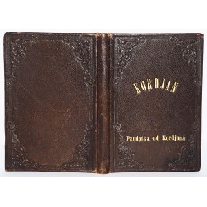 [SŁOWACKI Juliusz] - Kordjan. Spisek koronacyjny, 1861