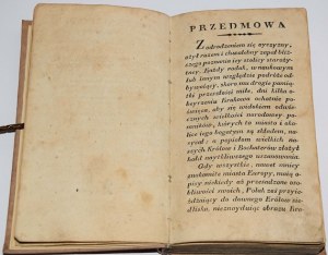GRABOWSKI Ambr.[oży] - Historyczny opis miasta Krakowa i iego okolic. Wyd.1, 1822