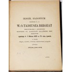 ZAREWICZ Ludwik - Zakon kamedułów, jego fundacye i dziejowe wspomnienia w Polsce i Litwie, 1871