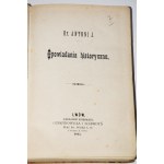 [ROLLE Antoni] Dr Antoni J. - Opowiadania historyczne, 1875