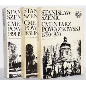 [dedykacja]. SZENIC Stanisław - Cmentarz Powązkowski, 1-3 komplet