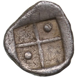 Bosporus Kingdom, Pantikapaion AR hemiobol (Circa 470-460 BC)
