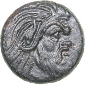 Bosporus Kingdom, Pantikapaion Æ tetrachalcon (Circa 345-310 BC)