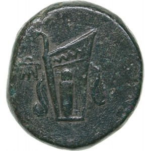 Bosporus Kingdom, Pantikapaion Æ obol (81-65 BC)