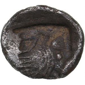 Caria, uncertain mint AR Tetartemorion. Circa 480-450 BC