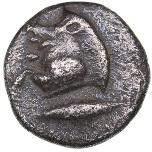 Mysia - Kyzikos AR Hemiobol (circa 450-400 BC)