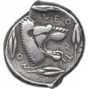 Sicily, Leontini AR Tetradrachm (Circa 450-440 BC)
