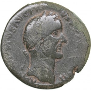 Roman Empire Æ Sestertius - Antoninus Pius (138-161 AD)