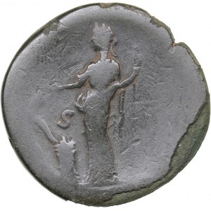Roman Empire Æ Sestertius - Antoninus Pius (138-161 AD)