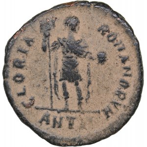 Roman Empire - Antioch Æ Follis - Honorius (393-423 AD)