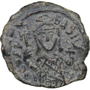 Byzantine AE Follis - Theophilus (829-842 AD)