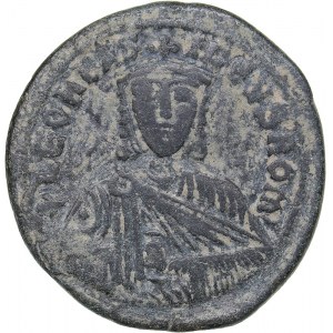 Byzantine - Constantinople Æ Follis - Leo VI the Wise (886-912 AD)