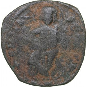 Byzantine AE Follis - Constantine X Ducas, with Eudocia (1059-1067 AD)