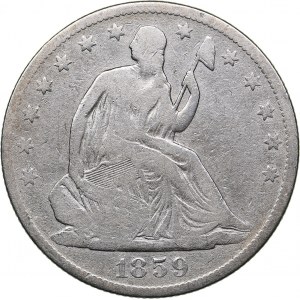 USA 1/2 dollars 1859 O
