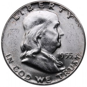 USA 1/2 dollars 1955 - NGC MS 62