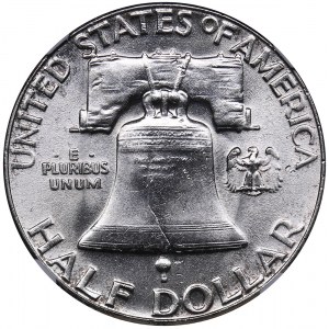 USA 1/2 dollars 1957 - NGC MS 63