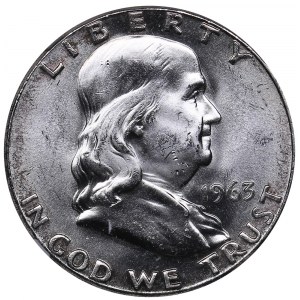 USA 1/2 dollars 1963 - NGC MS 63