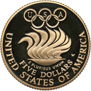 USA 5 dollars 1988 - Olympics