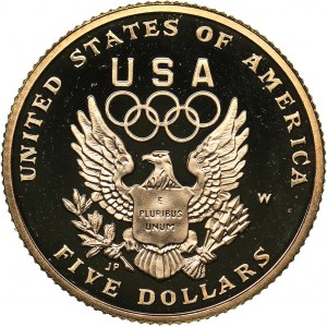 USA 5 dollars 1992 - Olympics
