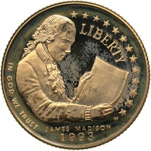 USA 5 dollars 1993