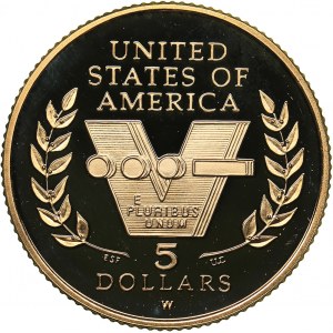 USA 5 dollars 1995