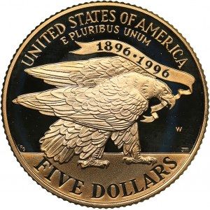 USA 5 dollars 1995 - Olympics