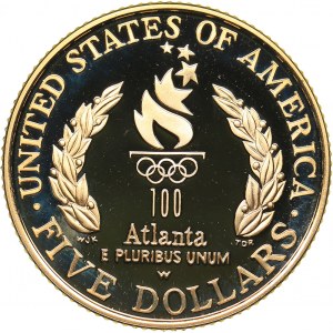 USA 5 dollars 1996 - Olympics